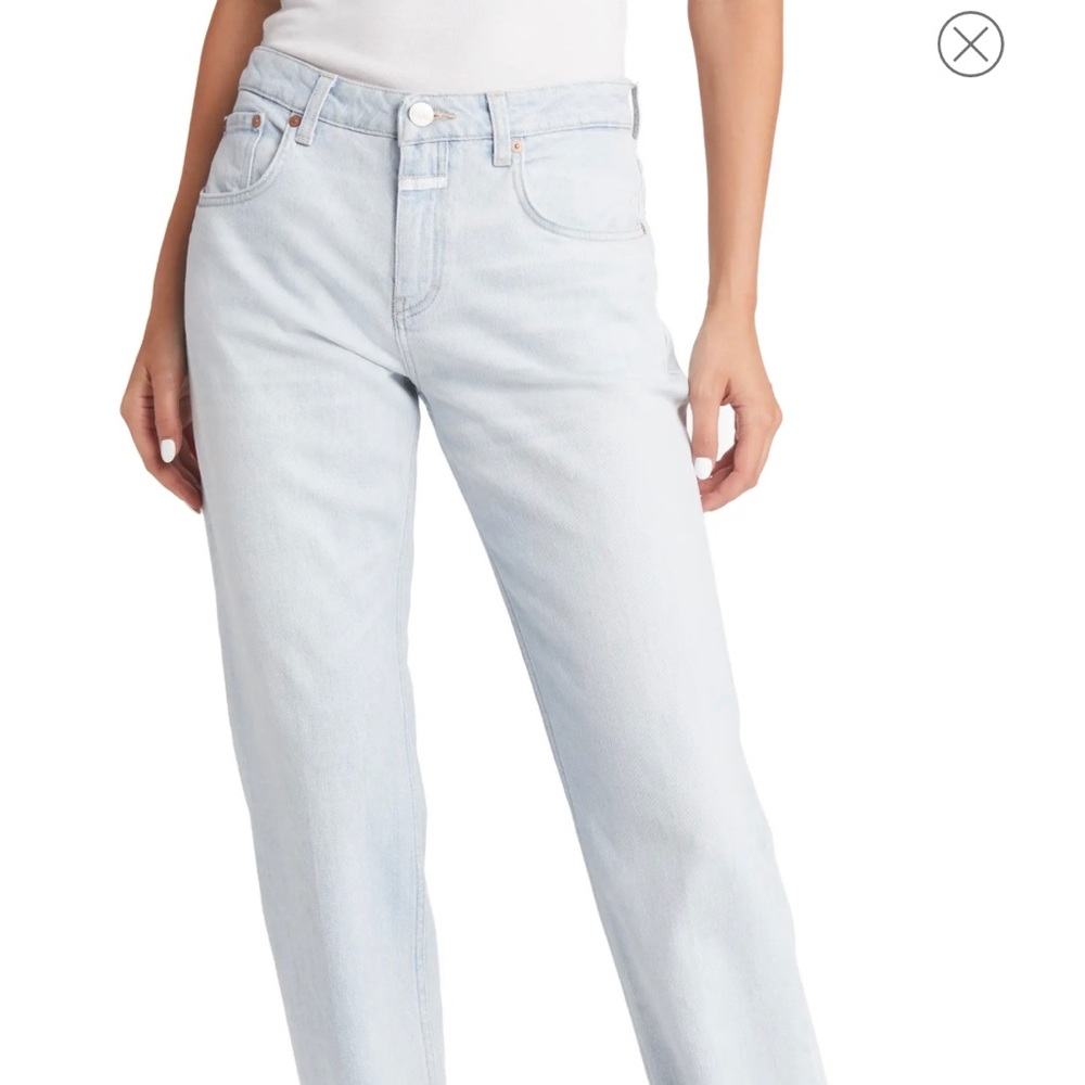 CLOSED Women's Briston High Waist Relaxed Organic Cotton Jeans Size 28 NWT